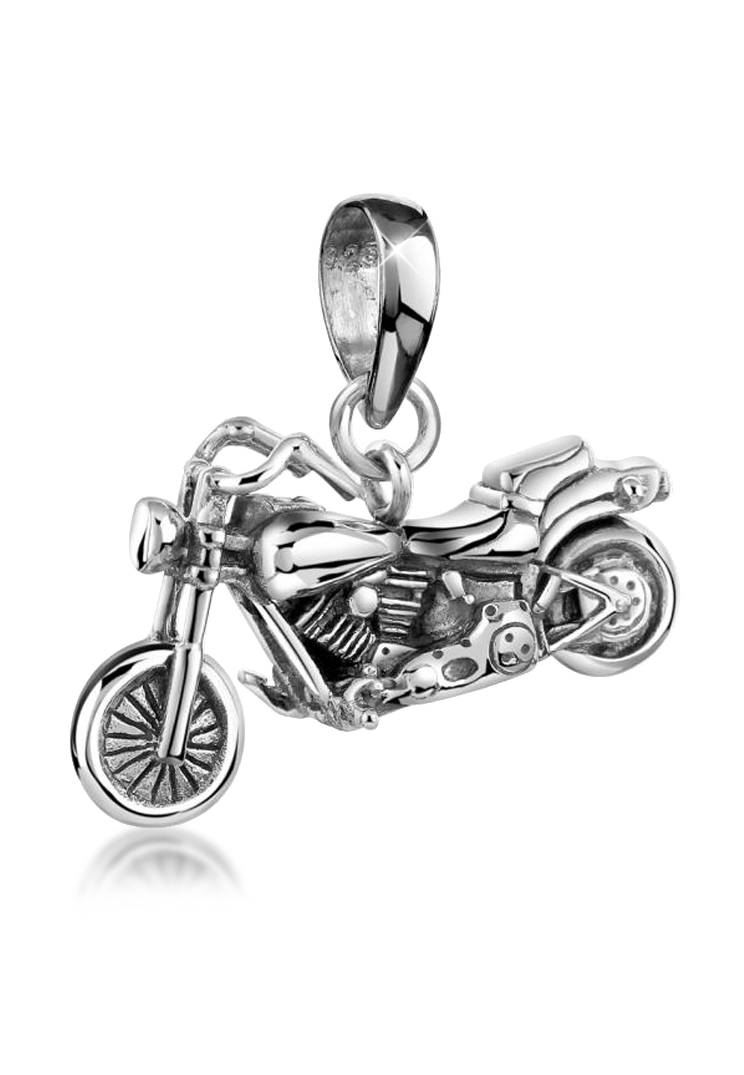 Anhänger Motorrad | 925er Sterling Silber