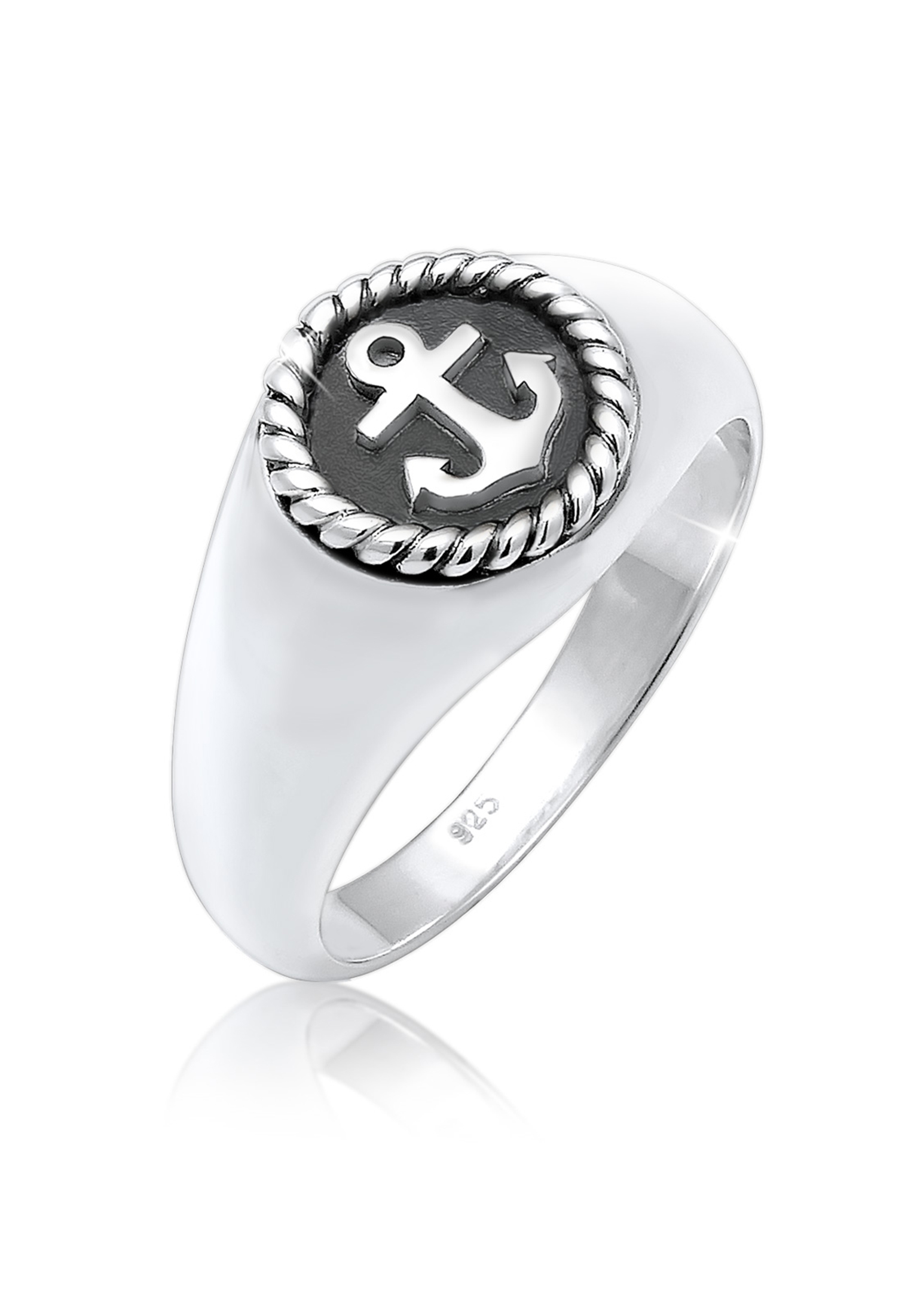 Siegelring Anker | 925er Sterling Silber