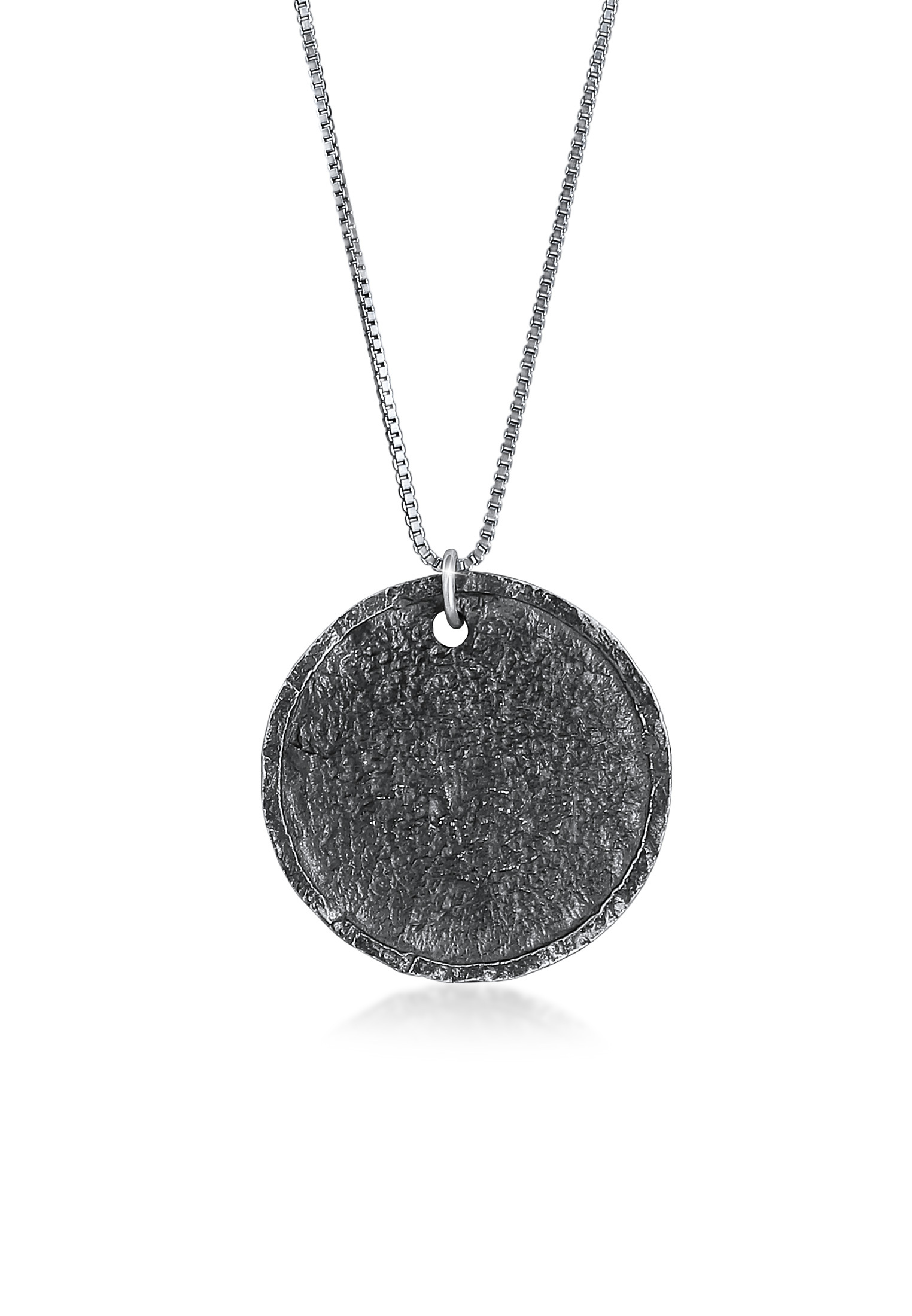 Lange Venezianer-Halskette Geo | 925er Sterling Silber