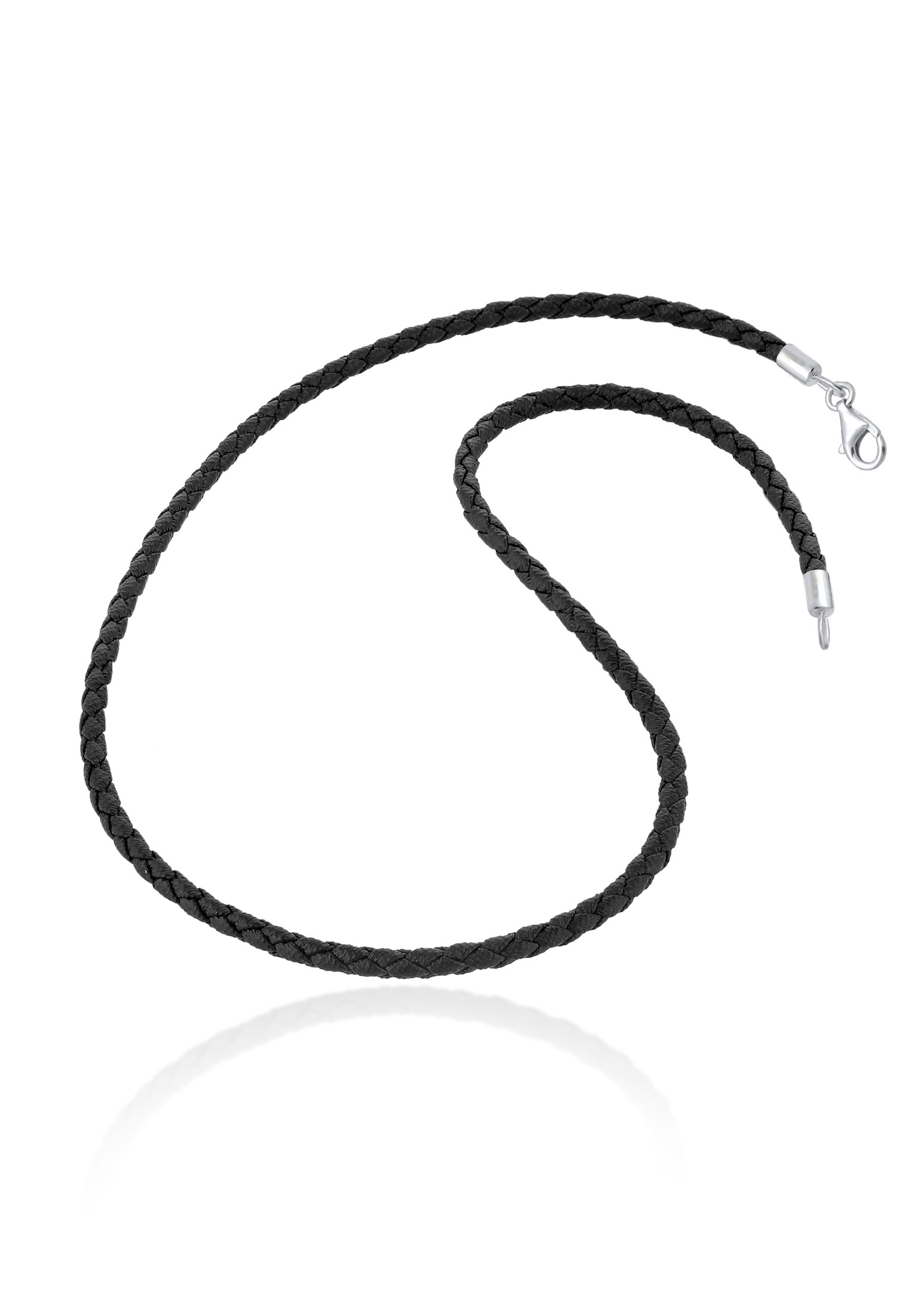 Halskette | Kunstleder | 925er Sterling Silber