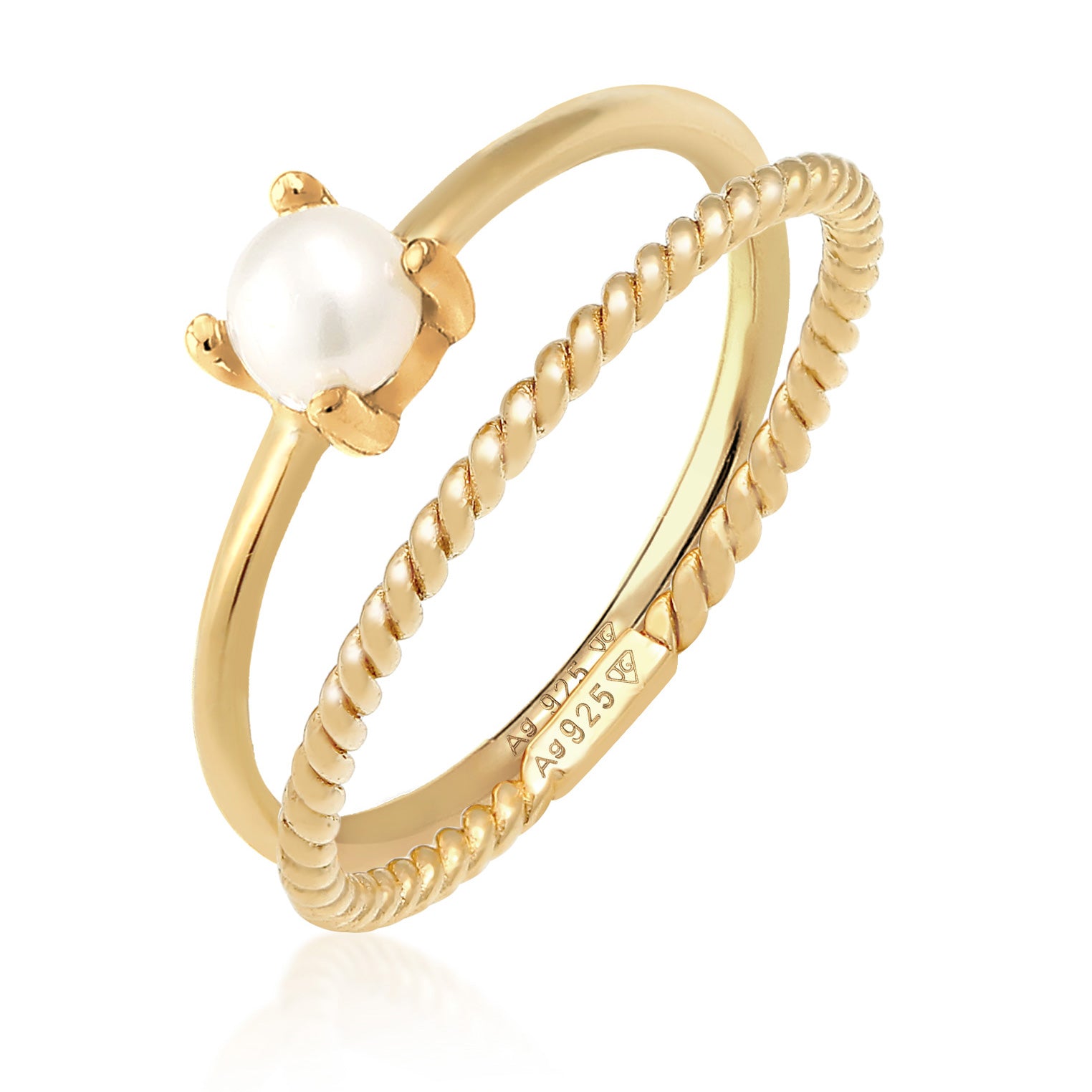 Ring Twisted | 375 Gelbgold
