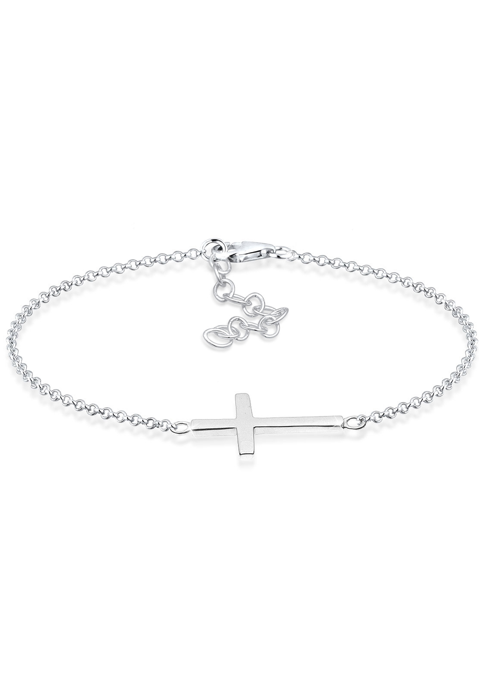 Armband Kreuz | 925 Sterling Silber Rosegold