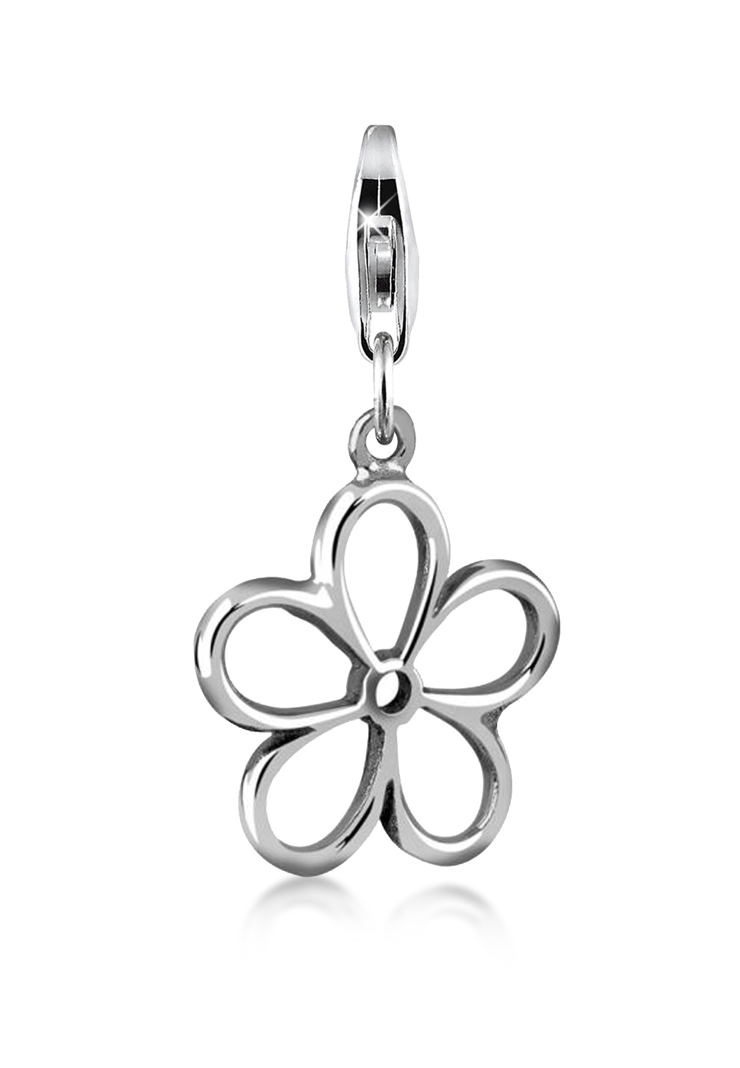 Charm Blume | 925er Sterling Silber