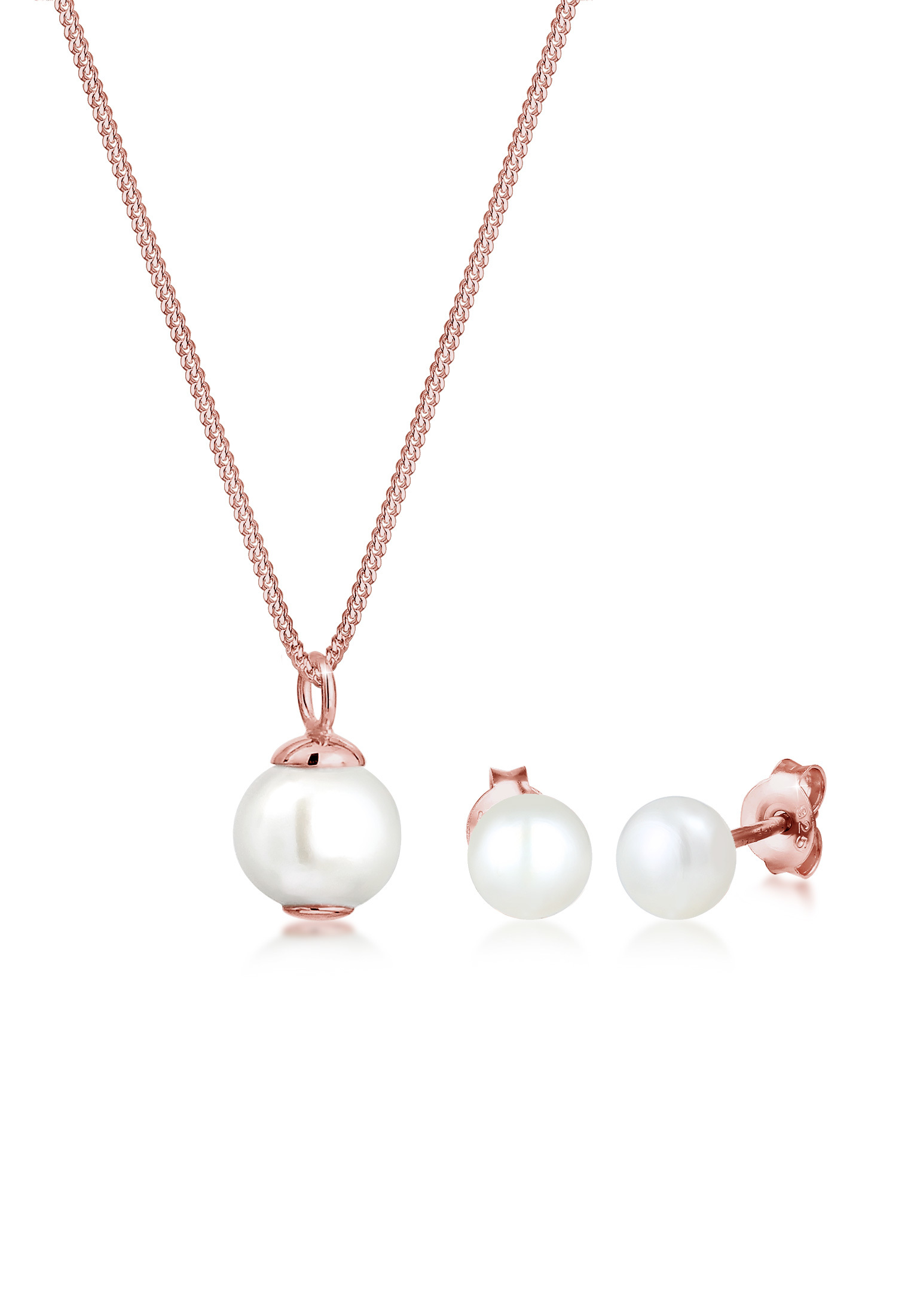 Schmuckset | Süßwasserperle | 925er Sterling Silber