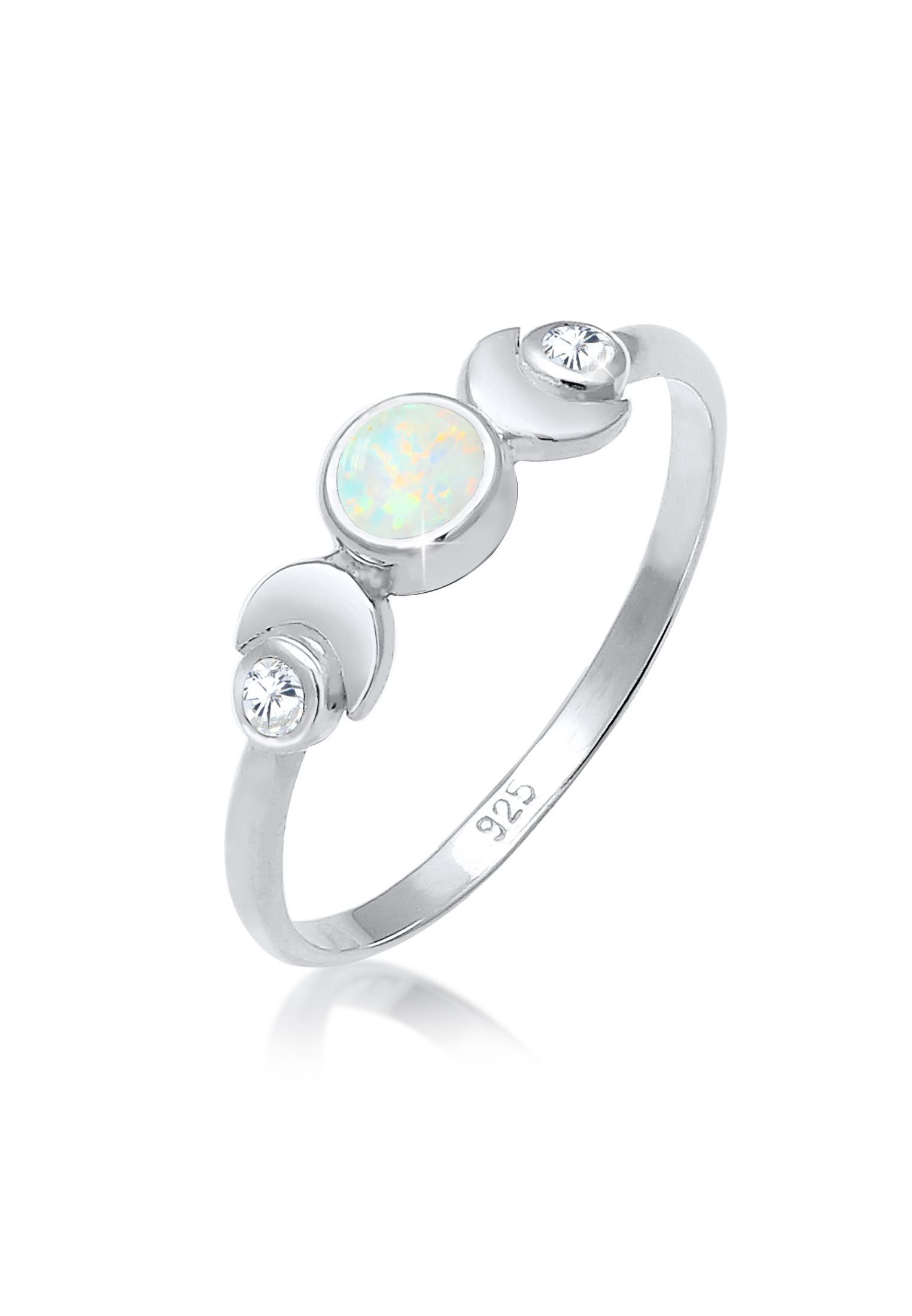 Ring Astro | Opal ( Weiß ) | 925er Sterling Silber