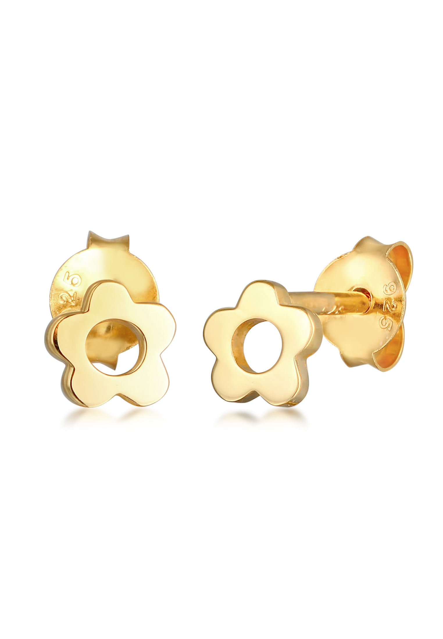 Ohrstecker Blume | 925er Sterling Silber