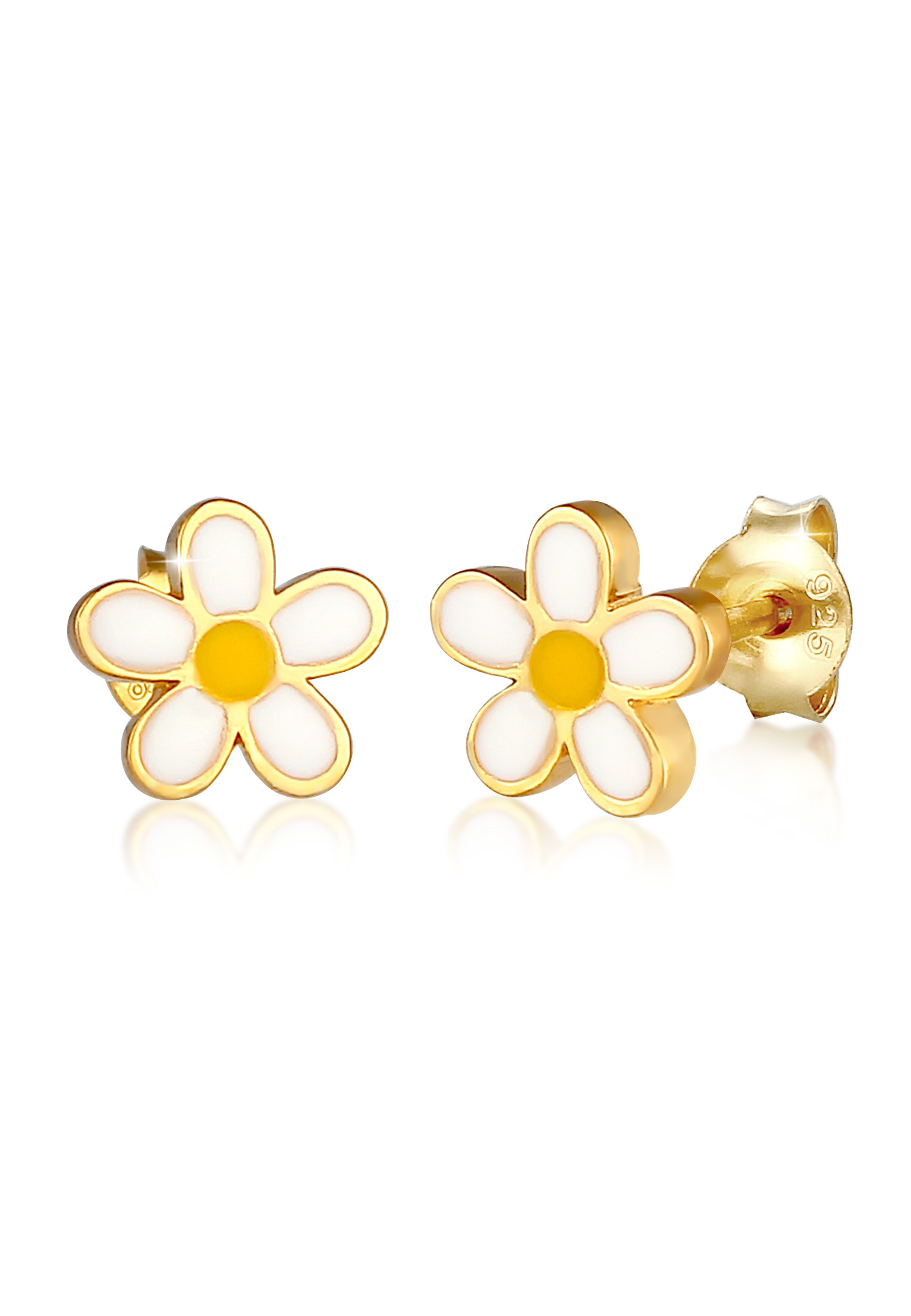 Ohrring Blume | 925er Sterling Silber
