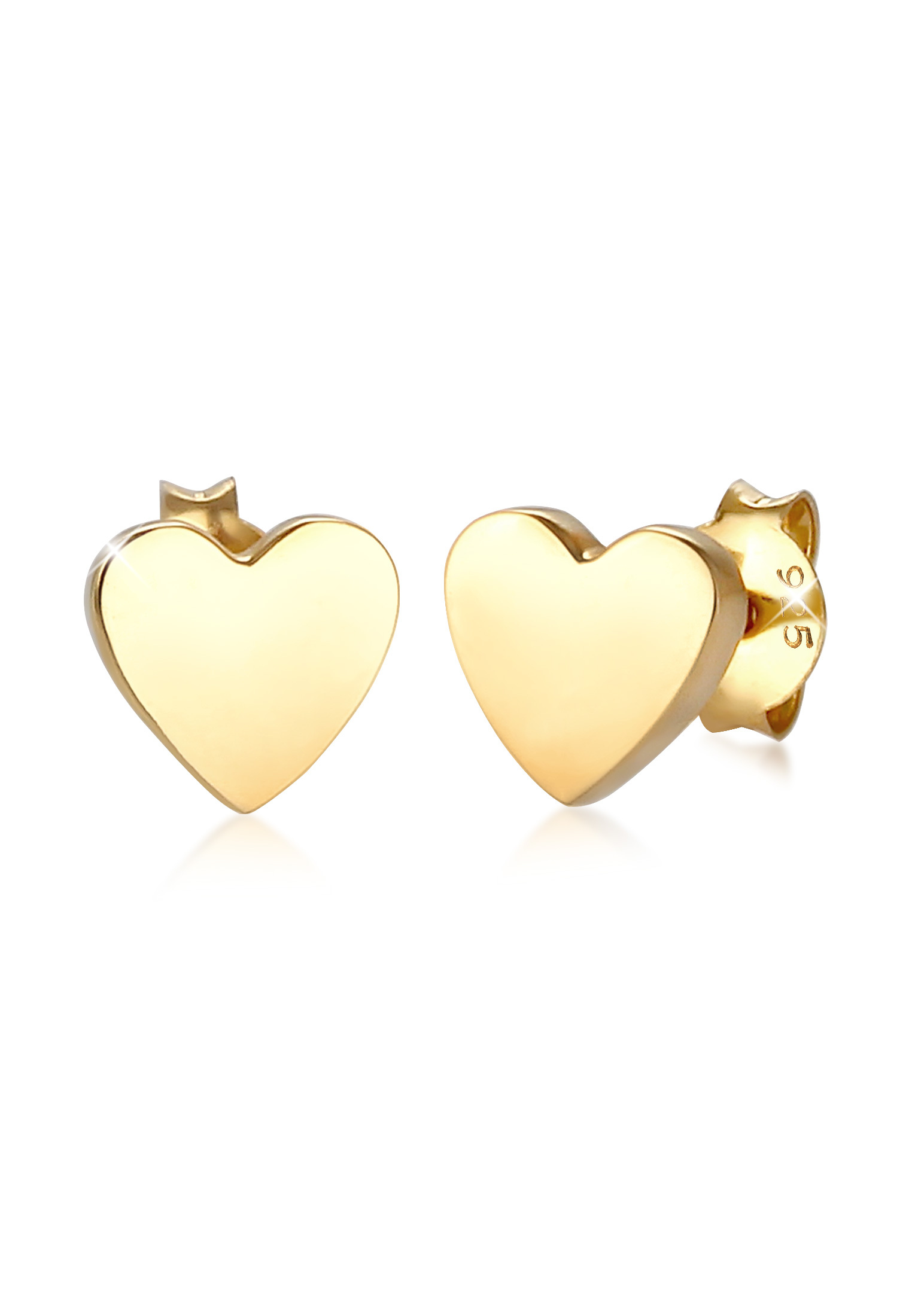 Ohrring Herz | 925er Sterling Silber