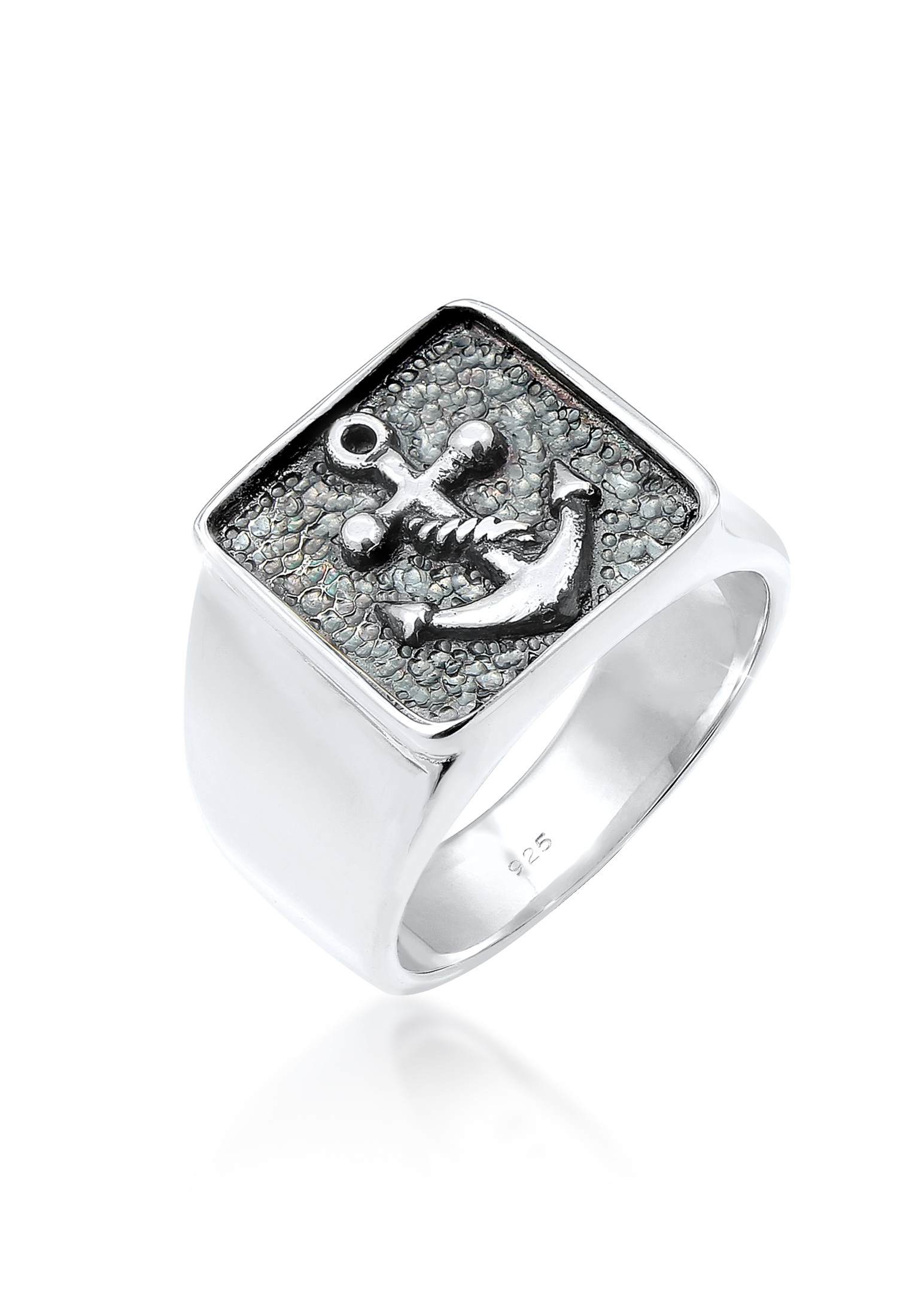 Siegelring Anker | 925er Sterling Silber