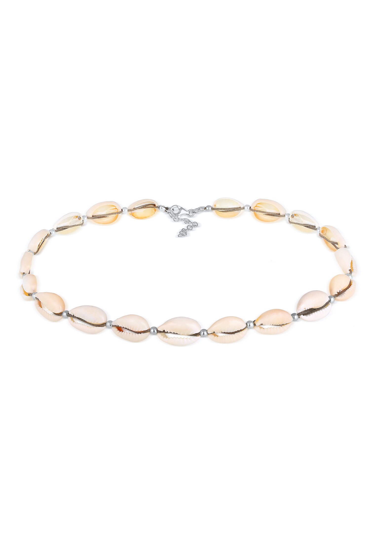 Choker Kauri Muscheln | 925 Sterling Silber