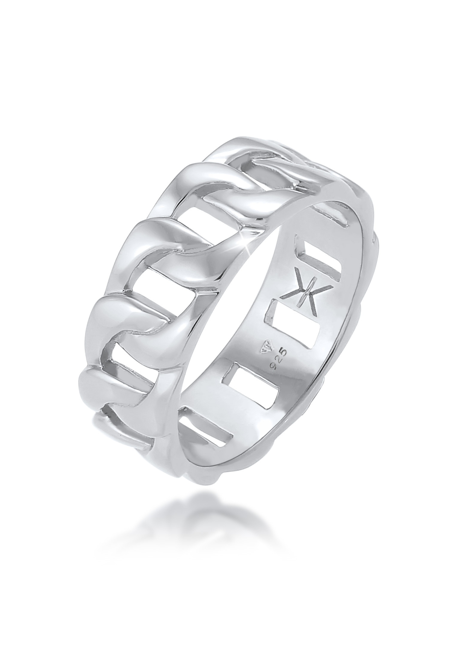 Bandring Chunky Chain | 925er Sterling Silber