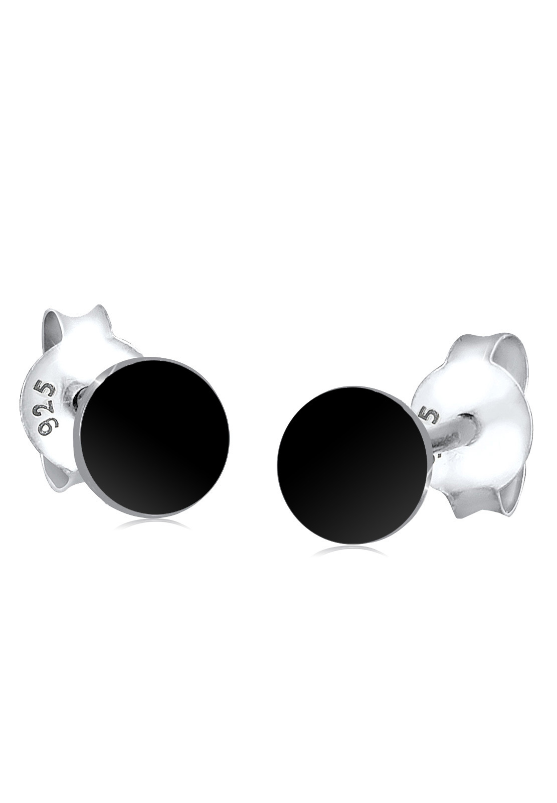 Ohrstecker Geo Plättchen | 925er Sterling Silber