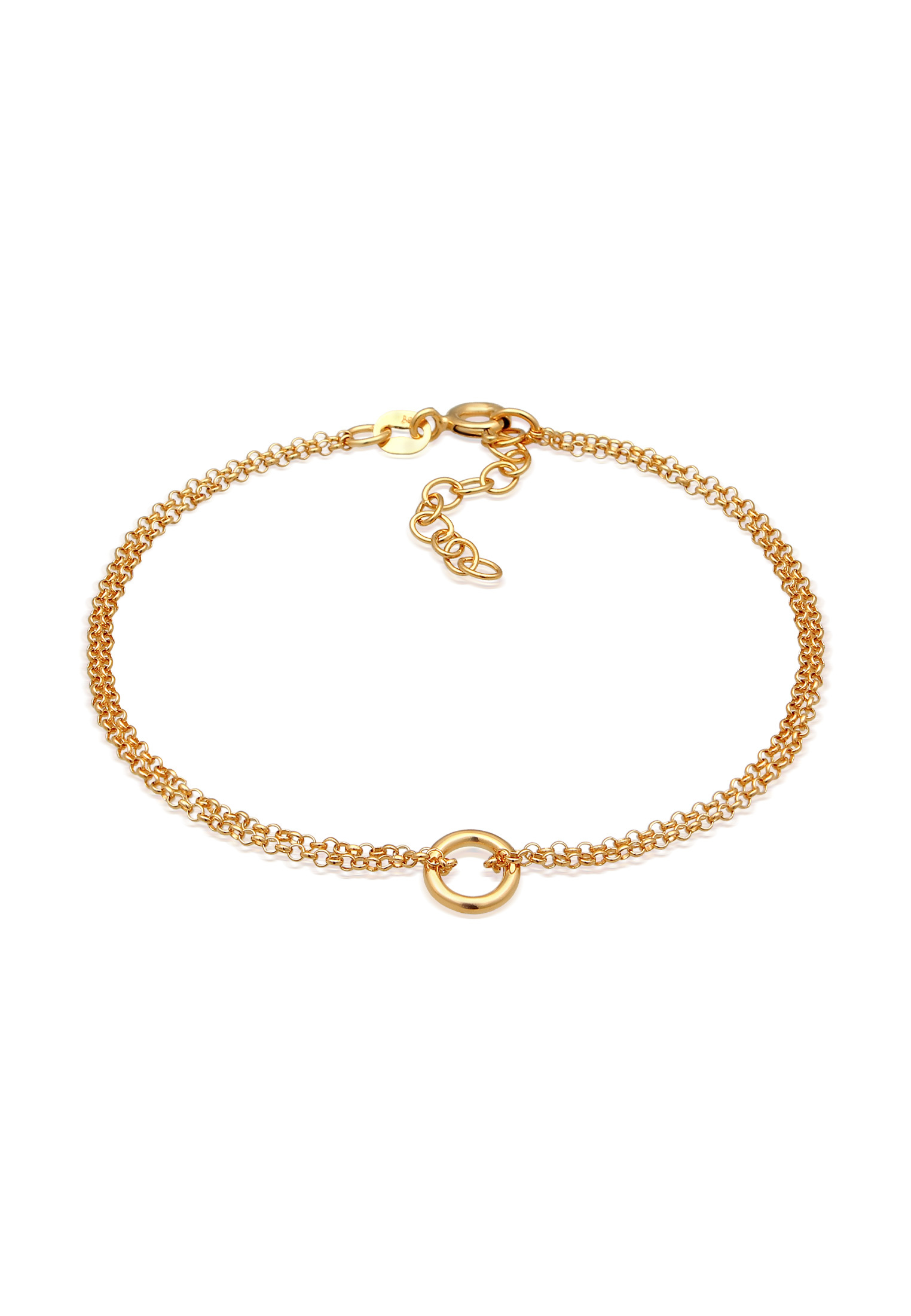 Armband Kreis Geo | 925er Sterling Silber