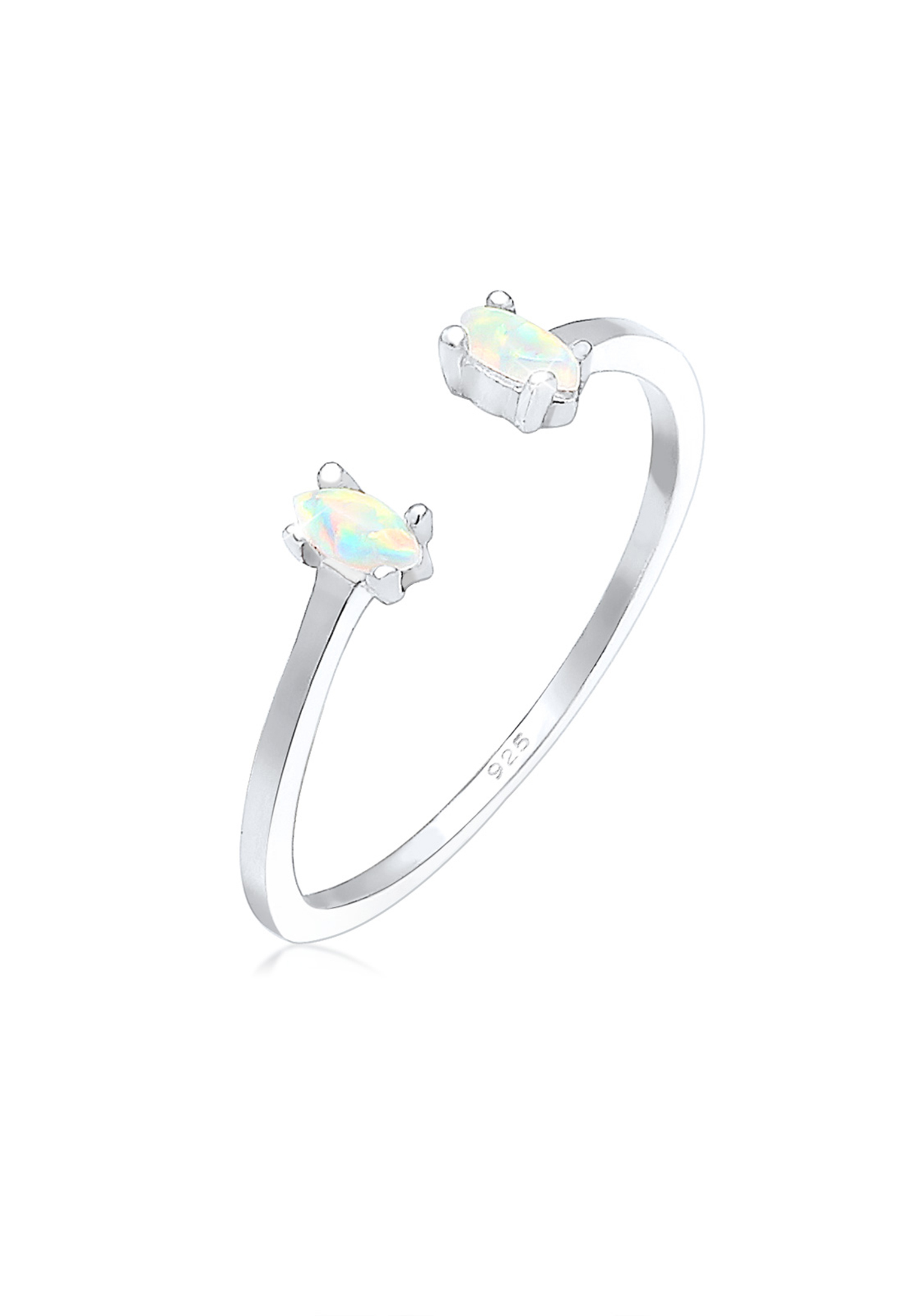 Ring | Opal ( Weiß ) | 925er Sterling Silber