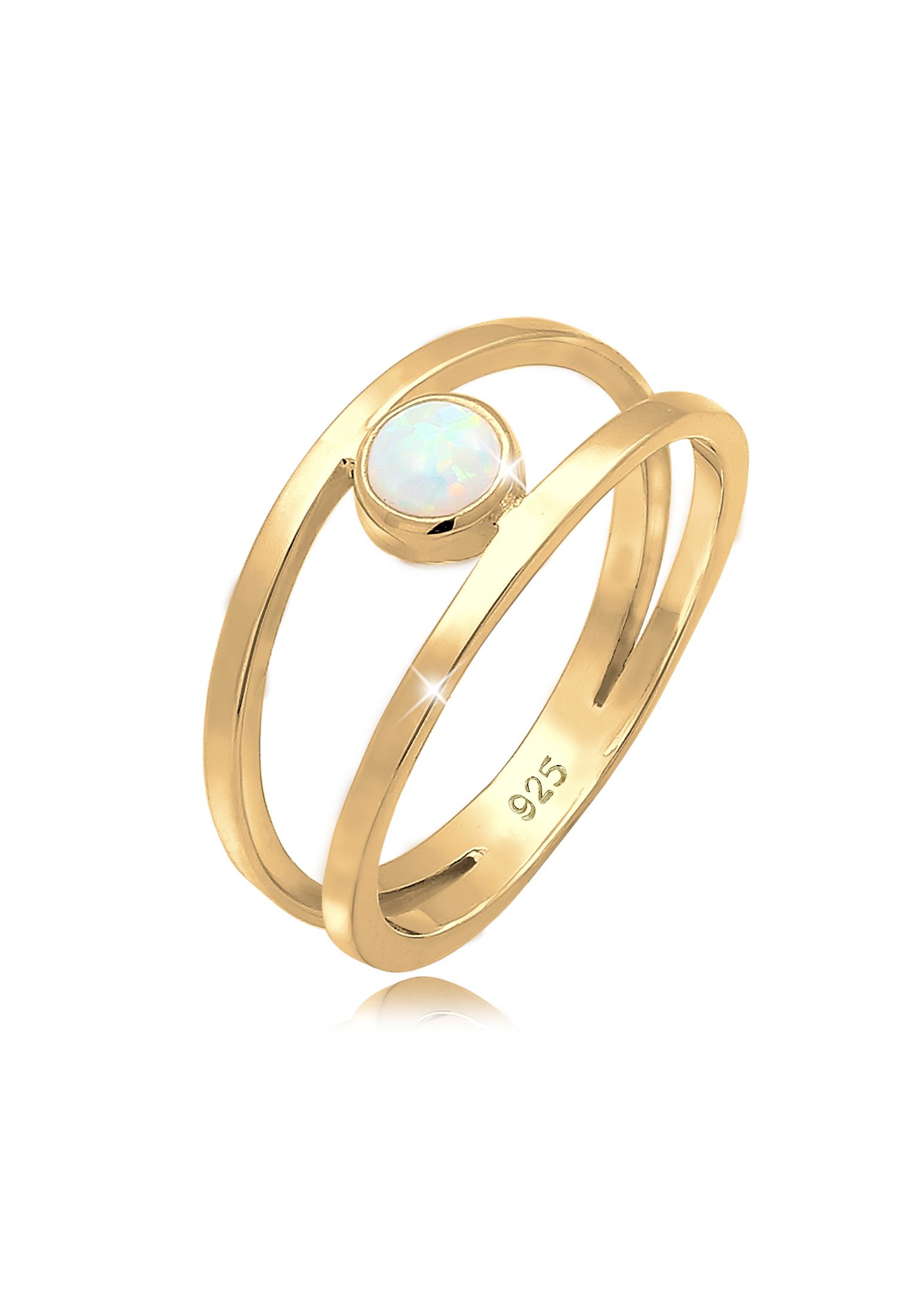 Ring | Opal ( Weiß ) | 925er Sterling Silber