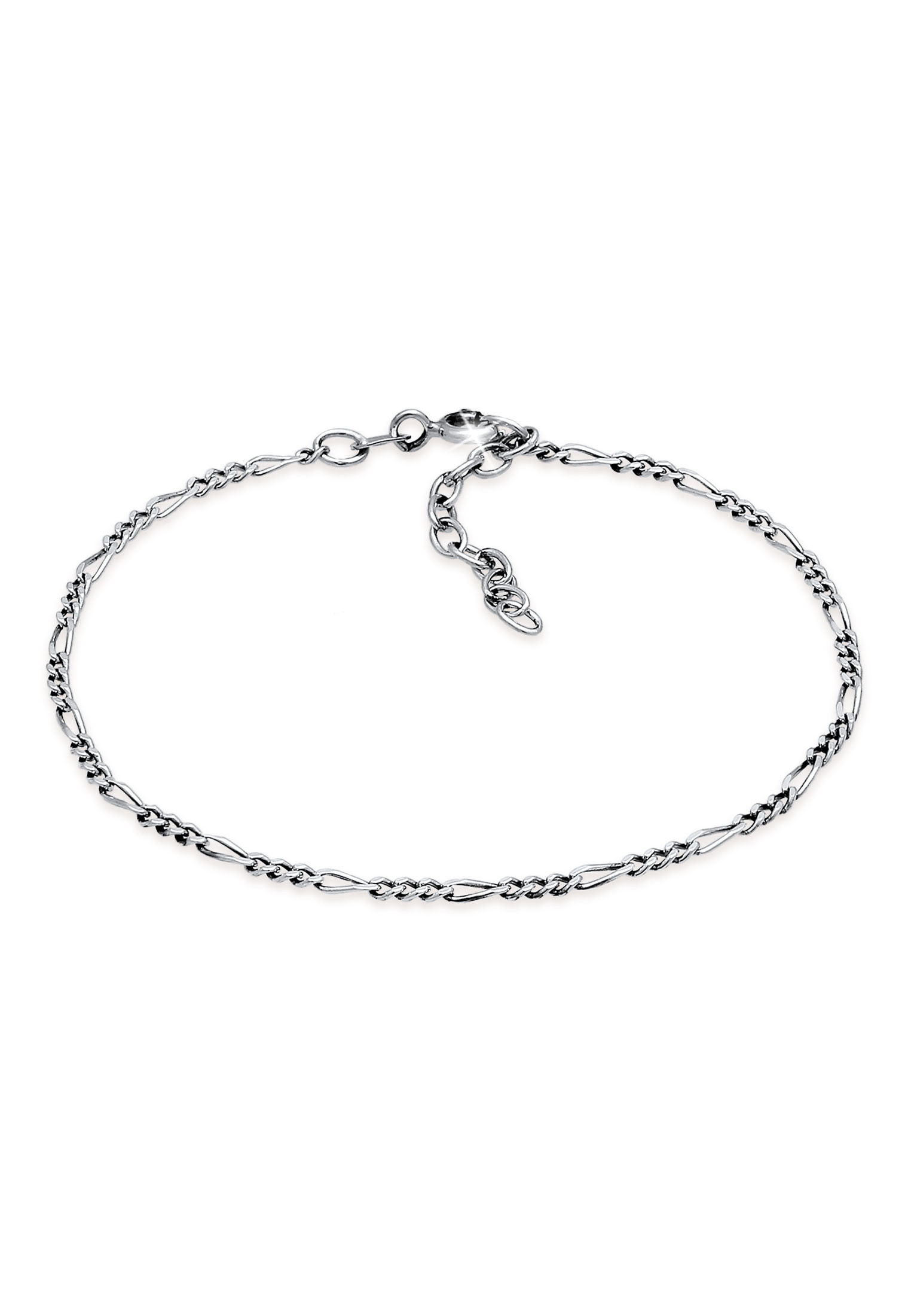 Figaro-Gliederarmband | 925er Sterling Silber