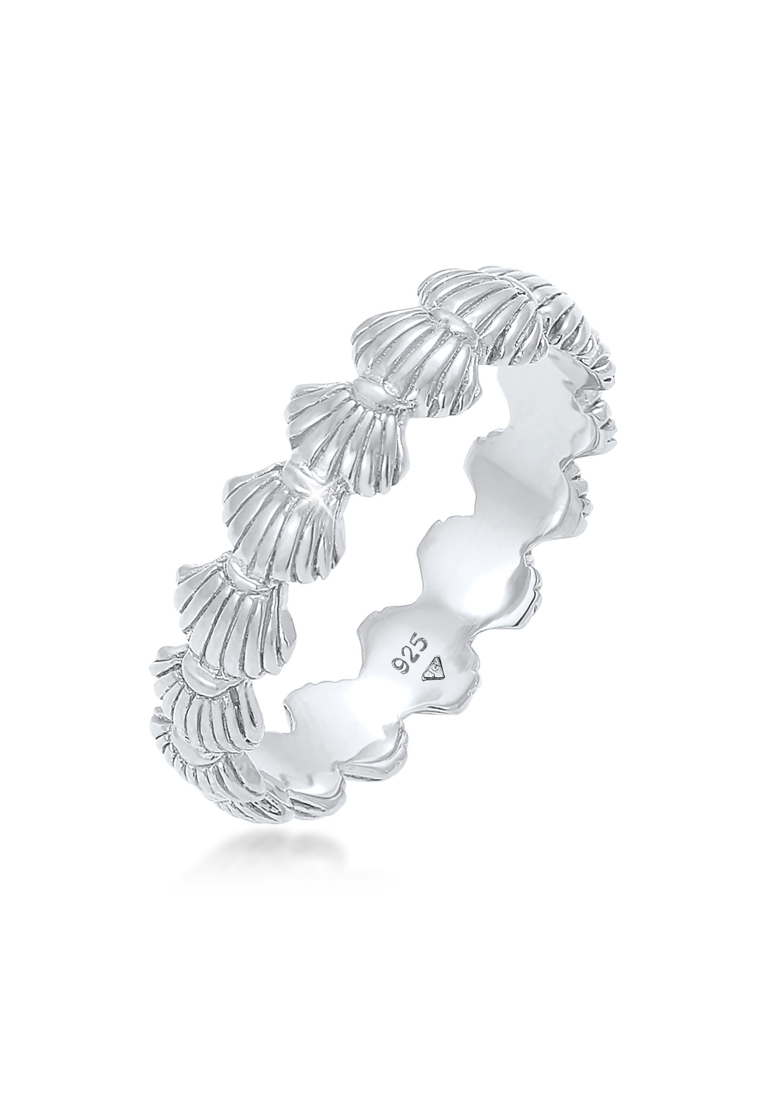 Bandring Muscheln | 925er Sterling Silber