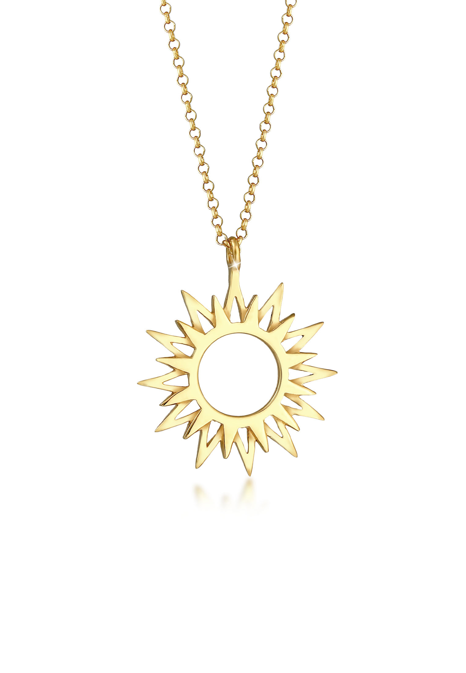 Halskette Sonne | 925er Sterling Silber