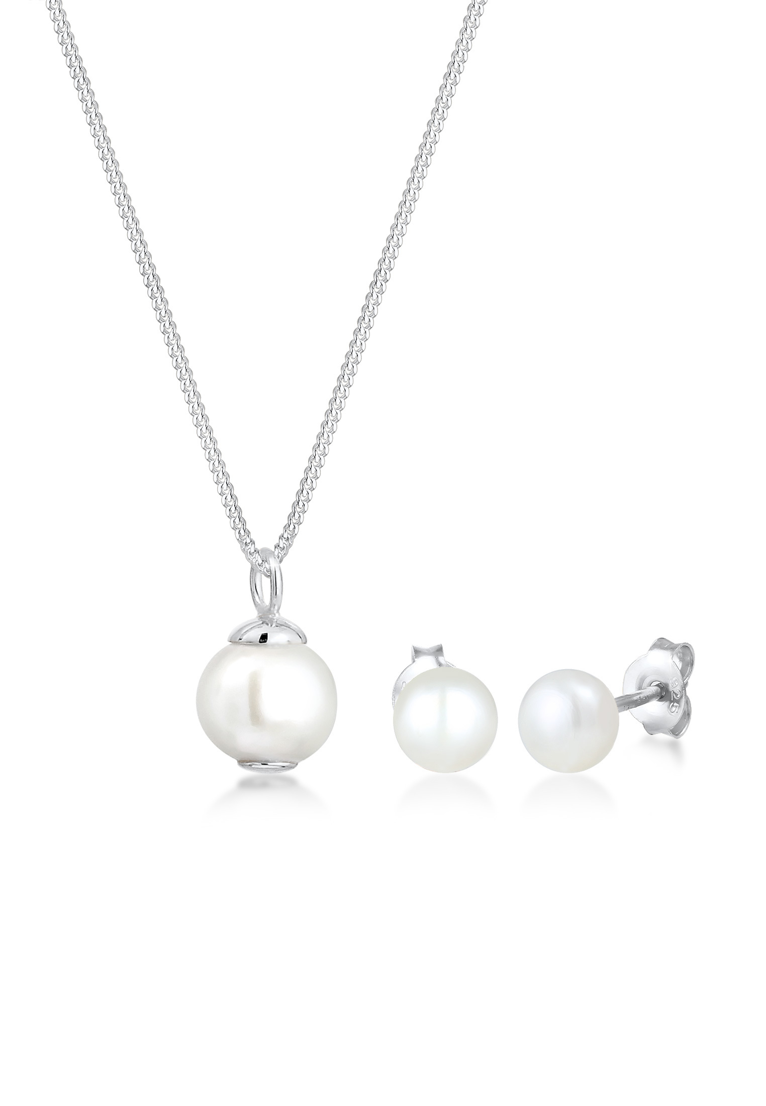 Schmuckset | Süßwasserperle | 925er Sterling Silber