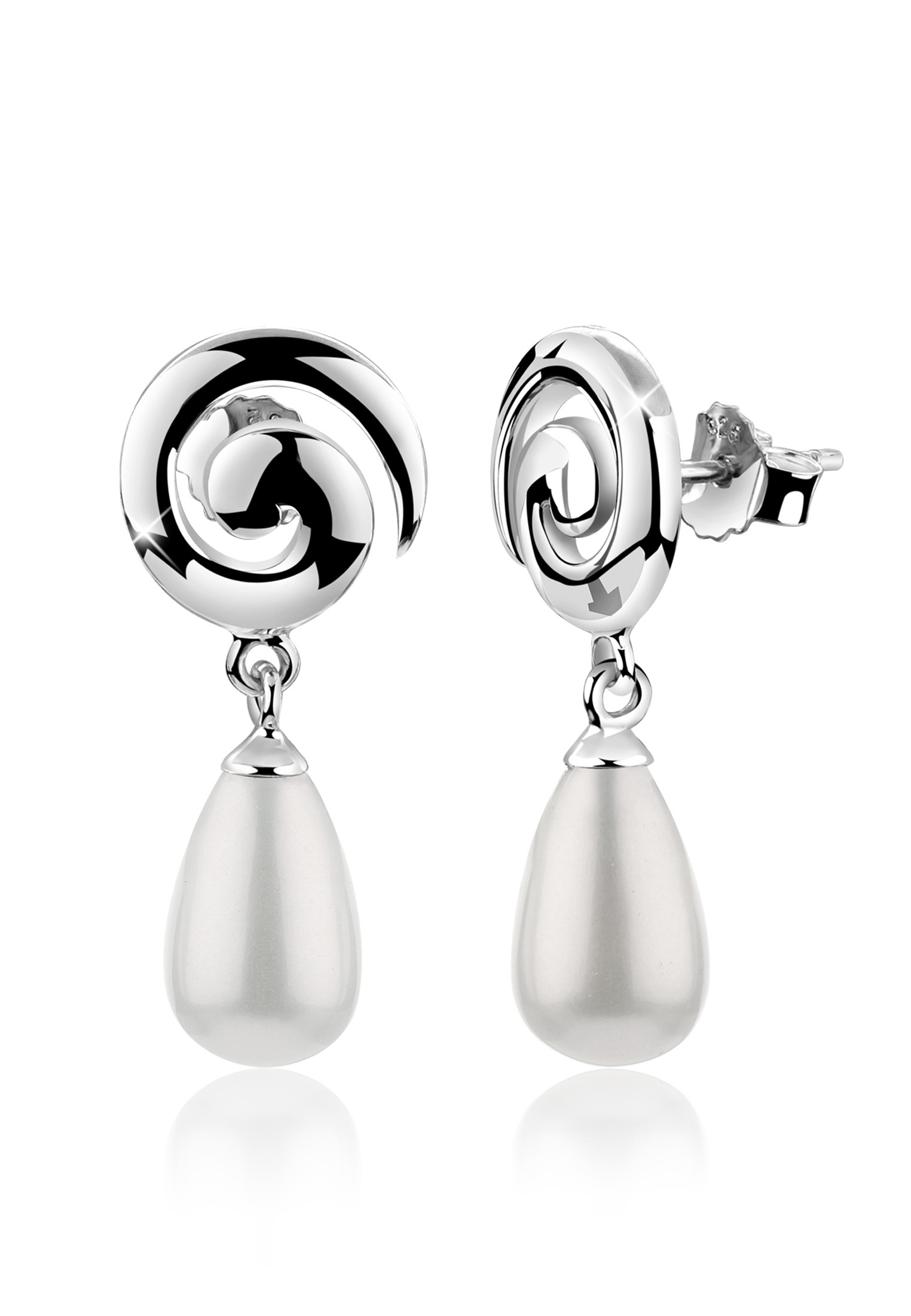 Ohrhänger | Perle | 925er Sterling Silber