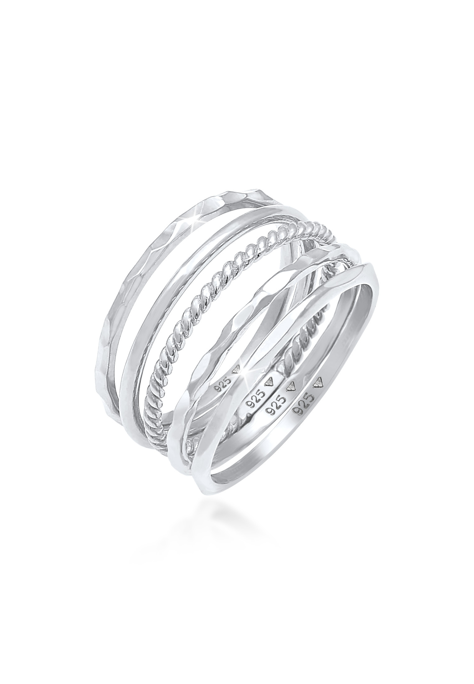 Bandring 5er Set | 925er Sterling Silber