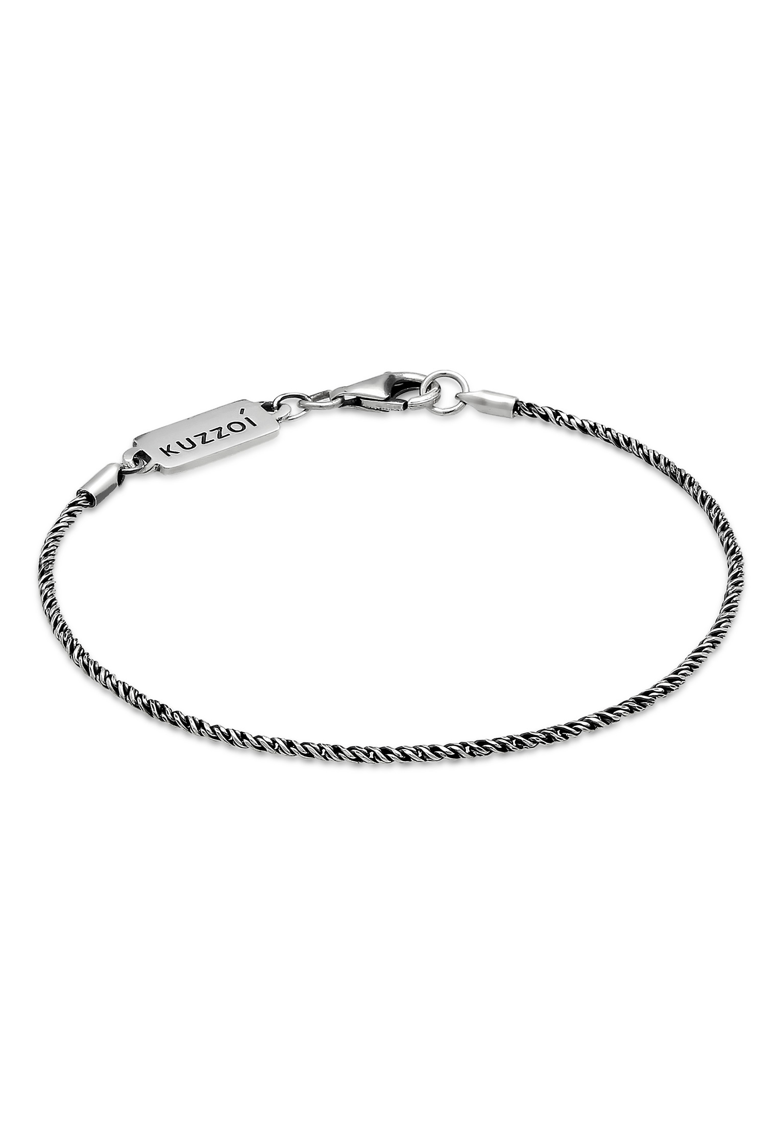 Armband Basic Kordelkette | 925er Sterling Silber