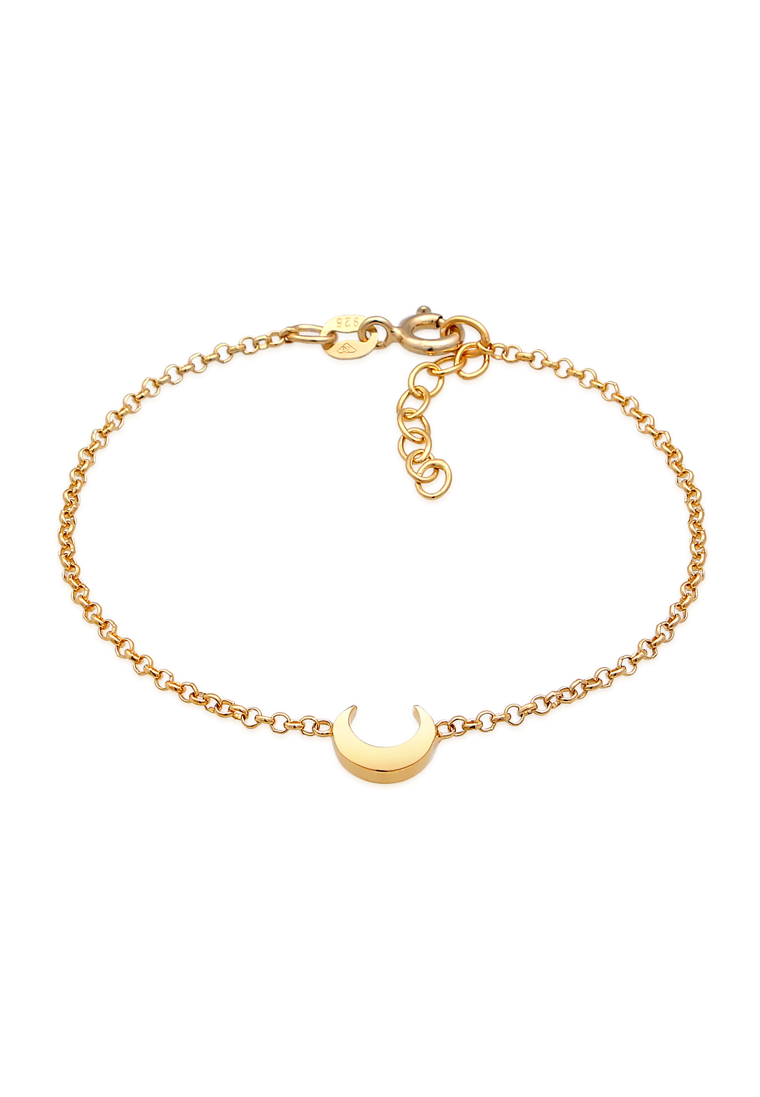 Armband Halbmond | 925er Sterling Silber