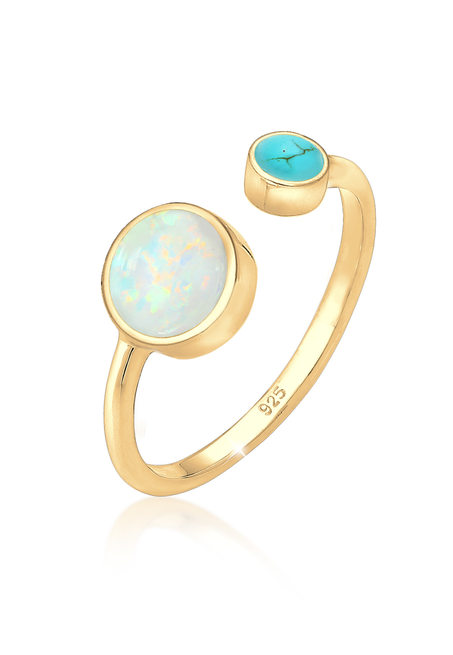 Ring | Opal ( Weiß ) | 925er Sterling Silber