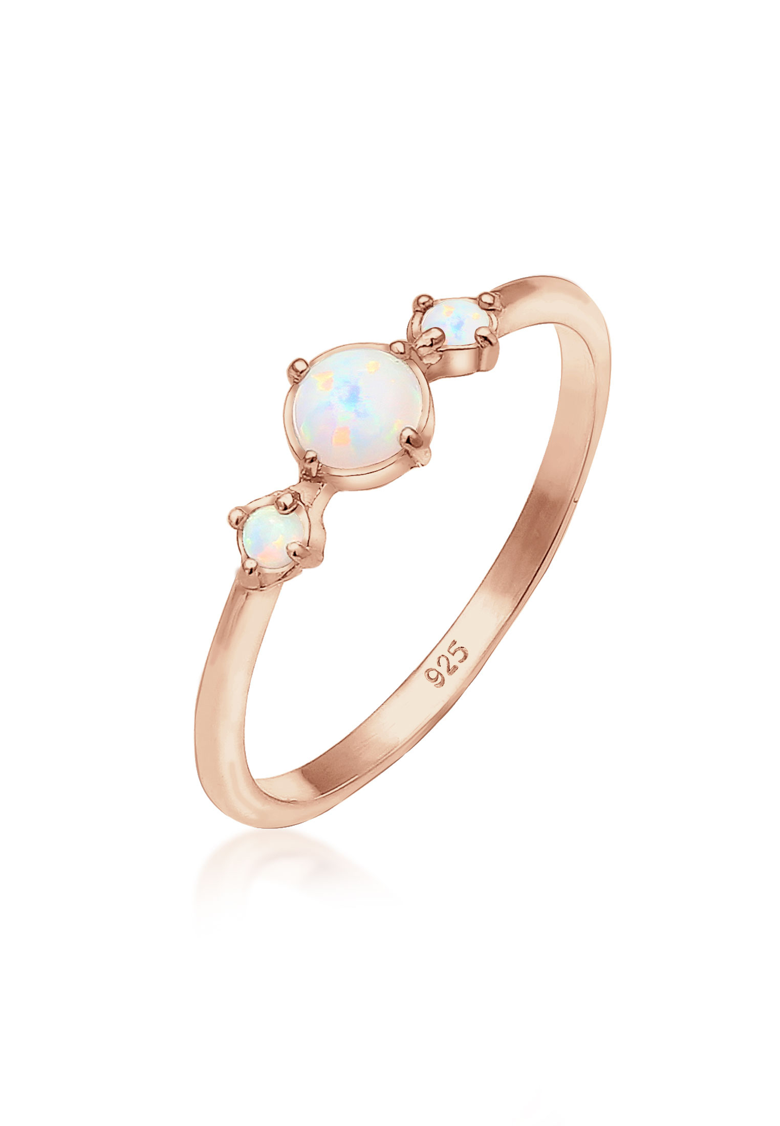 Ring | Opal ( Weiß ) | 925er Sterling Silber