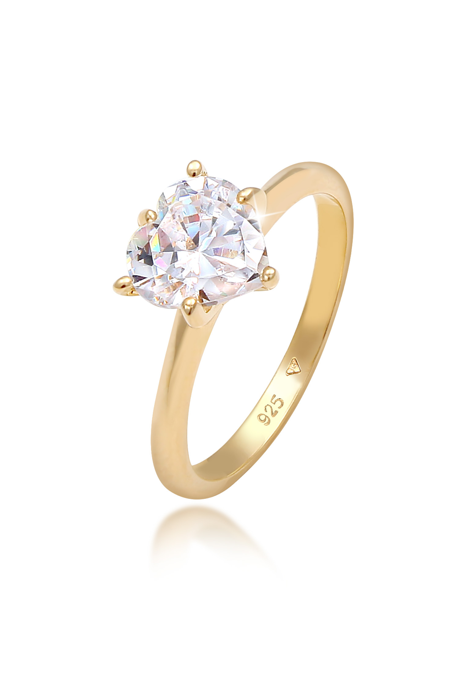 Ring | Zirkonia ( Weiß ) | 925er Sterling Silber