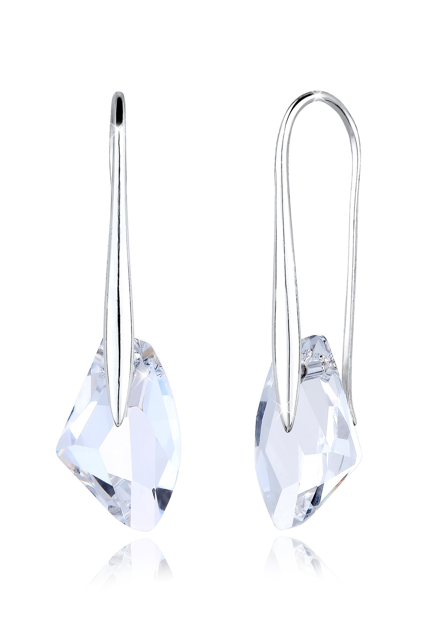 Ohrhänger | Kristall ( Hellblau ) | 925er Sterling Silber