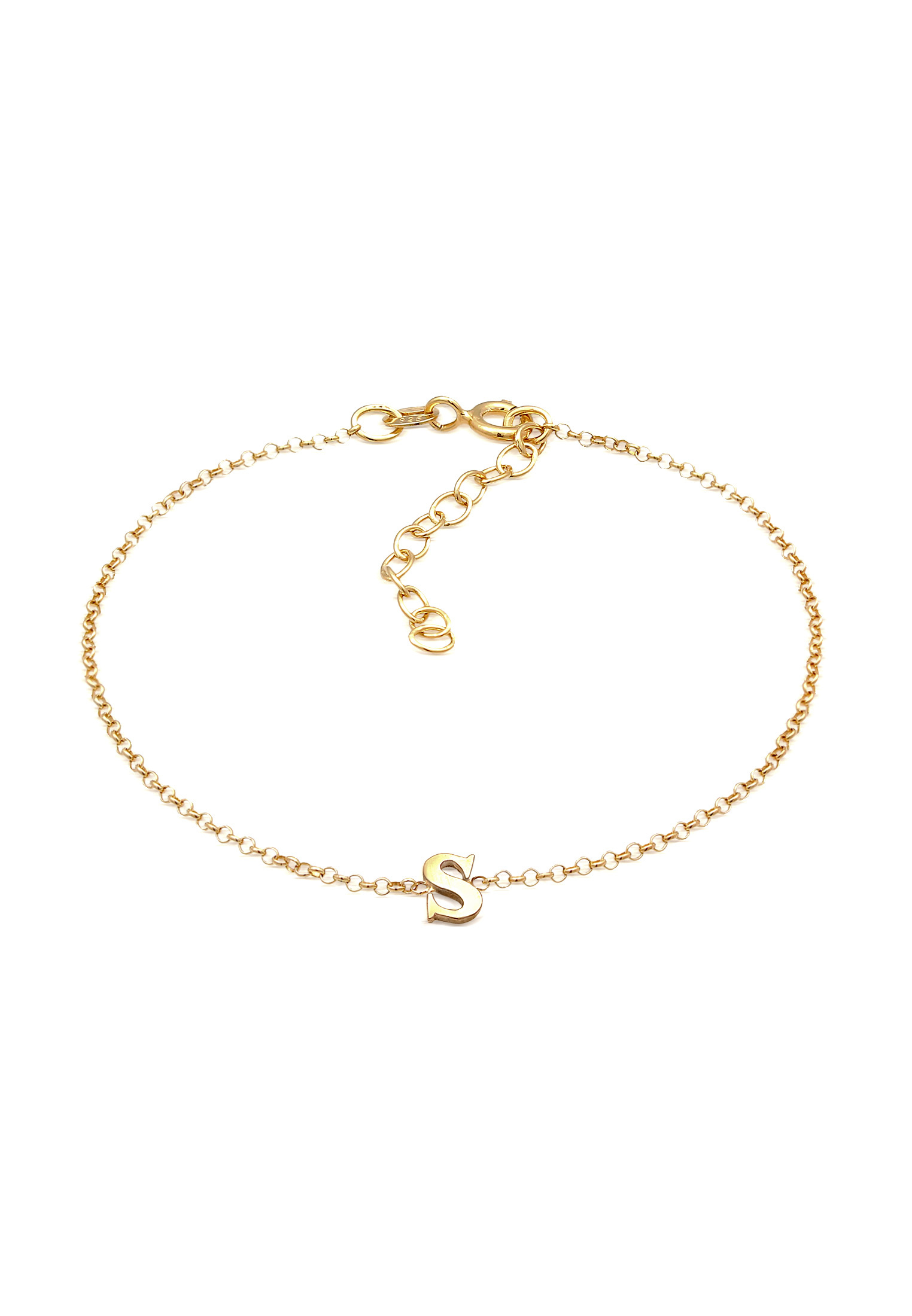 Armband Buchstabe S | 925er Sterling Silber