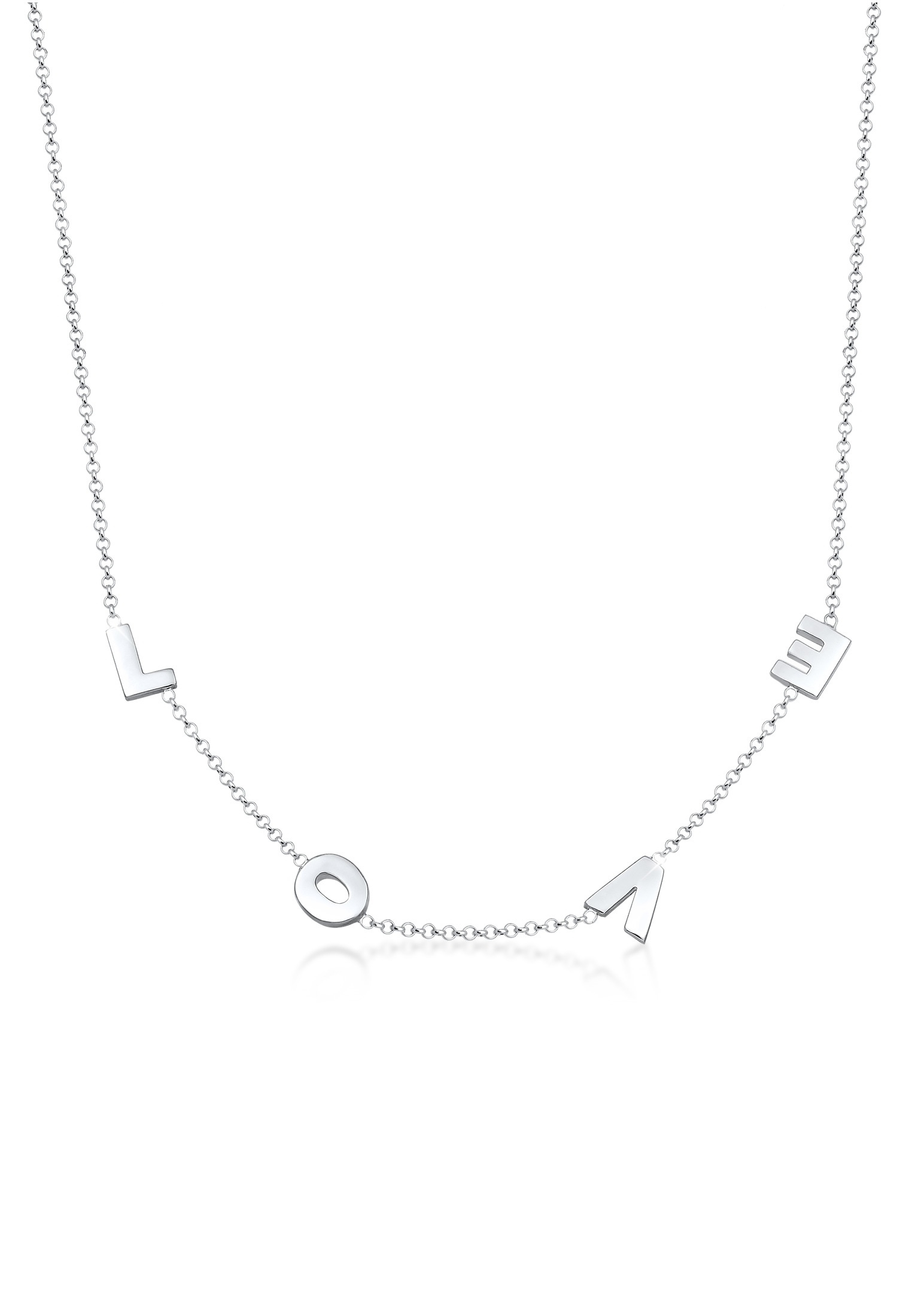 Sterling Silber Halskette Love Original Arbeitsgemeinschaften NEU Solid 925 mit rotem String