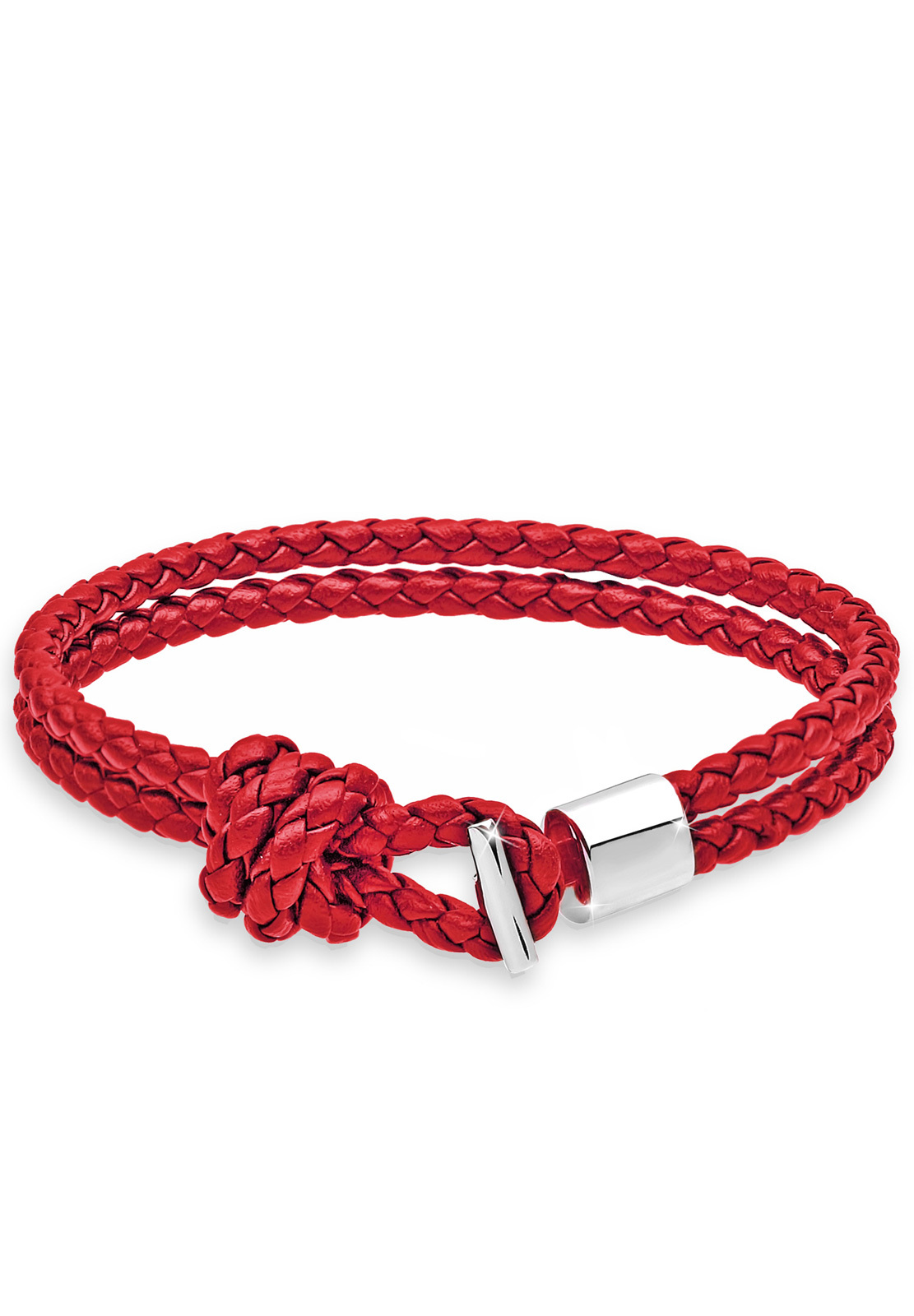 Lederimitat 925 Sterling Silber