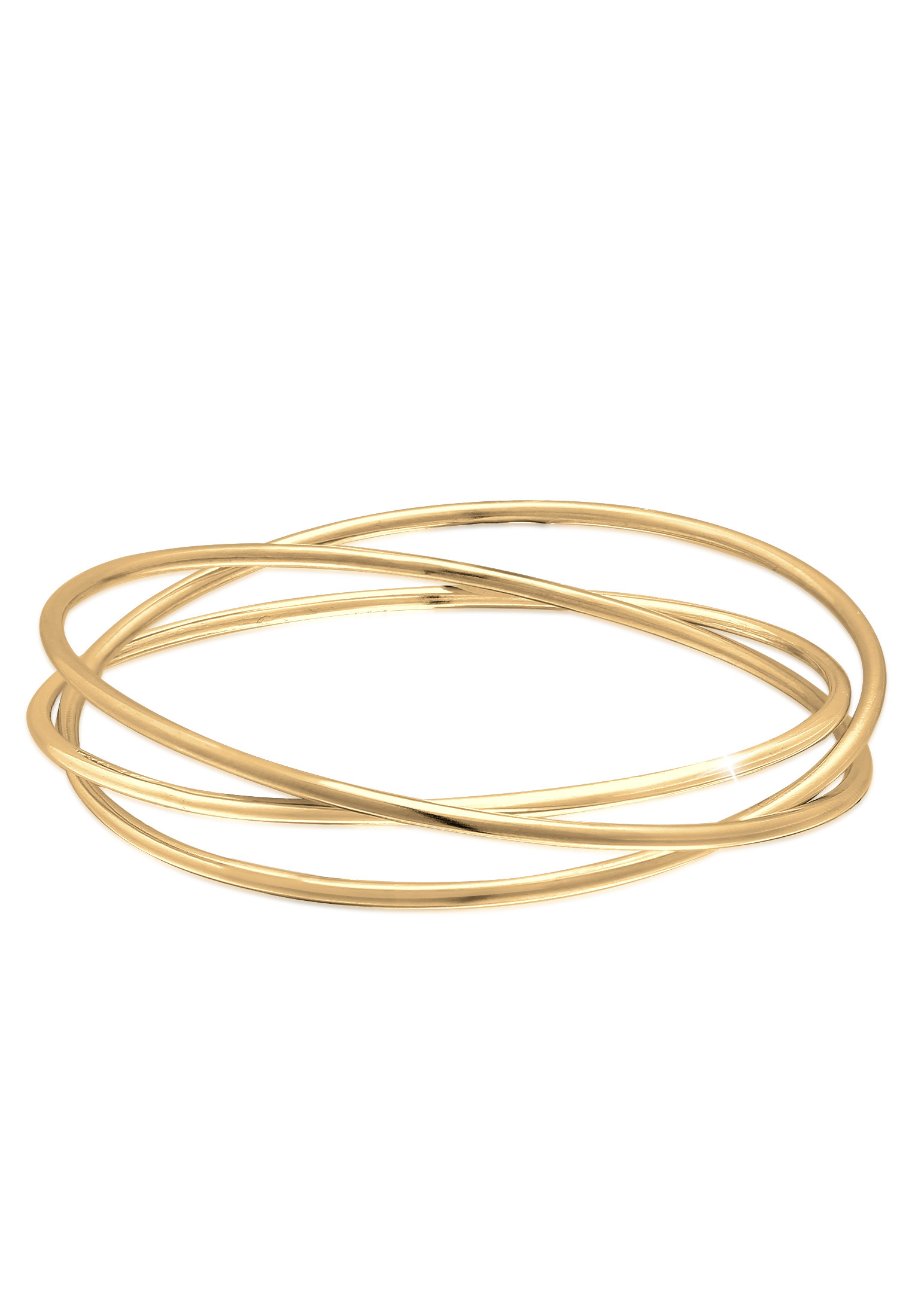 Armreif Dreifach Verschlungen | 925er Sterling Silber