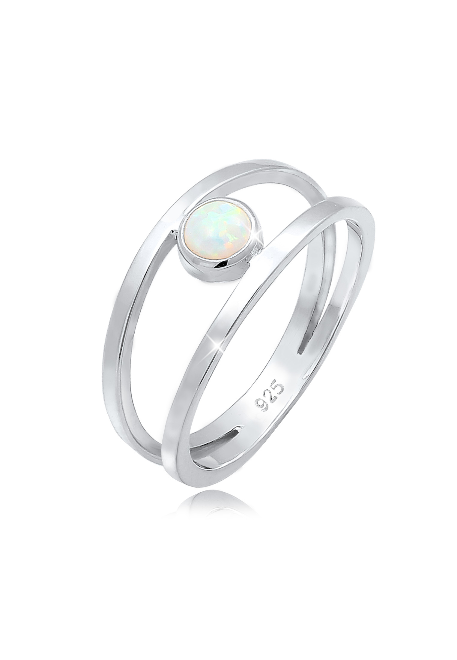 Ring | Opal ( Weiß ) | 925er Sterling Silber