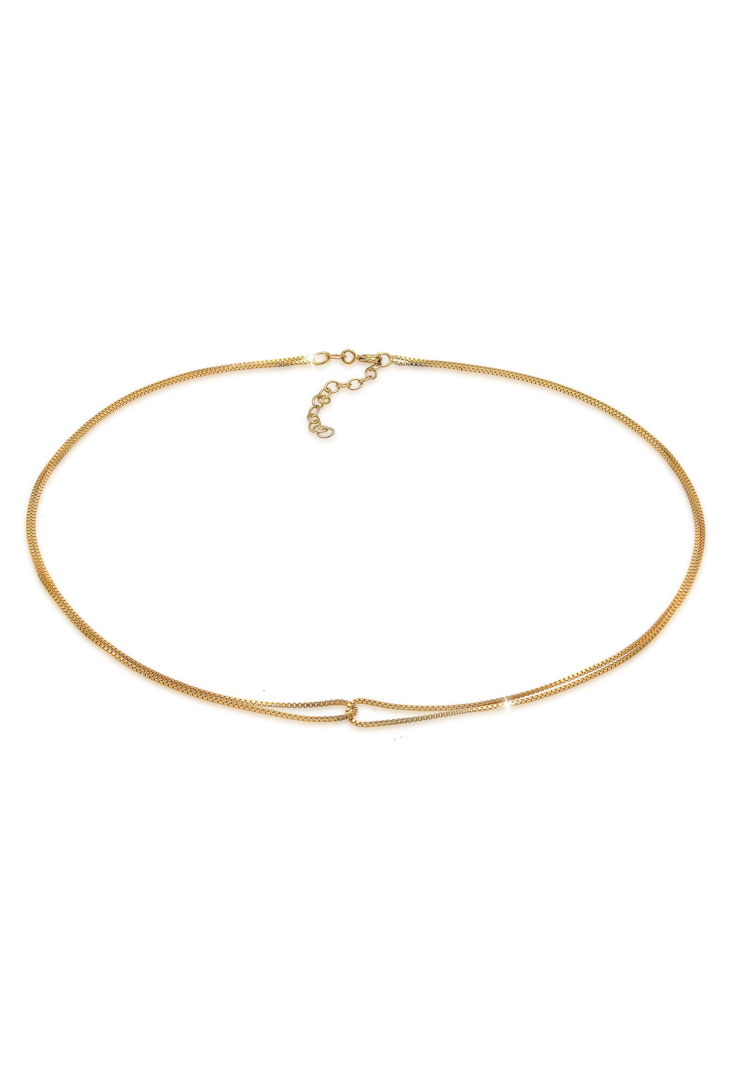 Venezianer-Choker Verschlungen | 925er Sterling Silber
